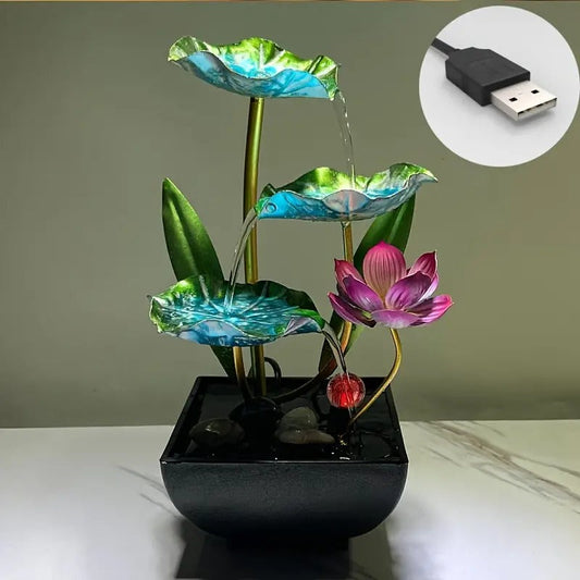 USB-Powered Mini Tabletop Fountain