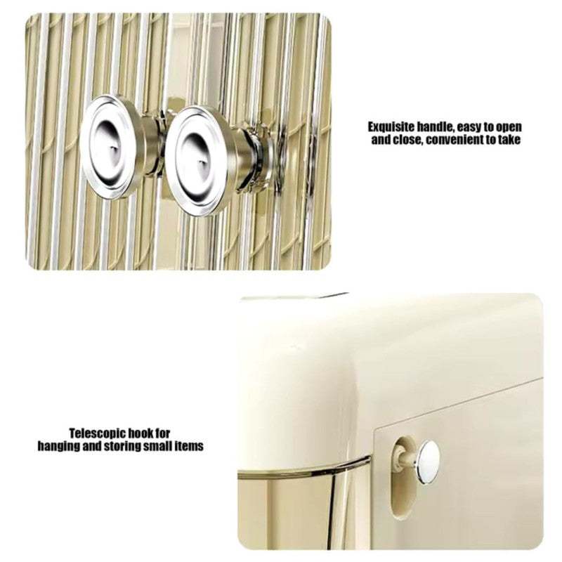 Double Door Cutlery Storage Box – Spacious Kitchen Organizer for Spoons, Forks & Knives | Adornia.pk