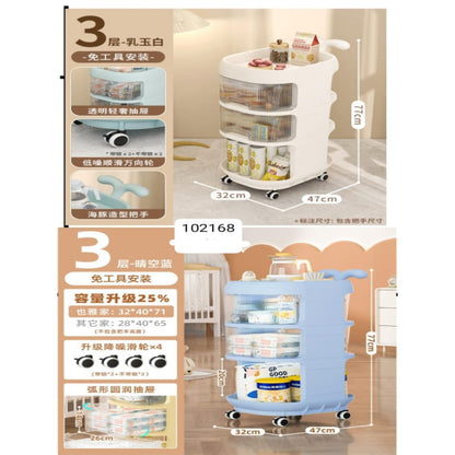 Auxiliary cart with wheels