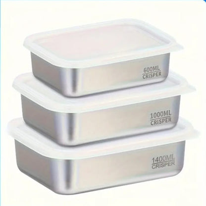 Food Storage Containers - Leak-Proof, Reusable, Perfect for Fruits, Meats, Veggies