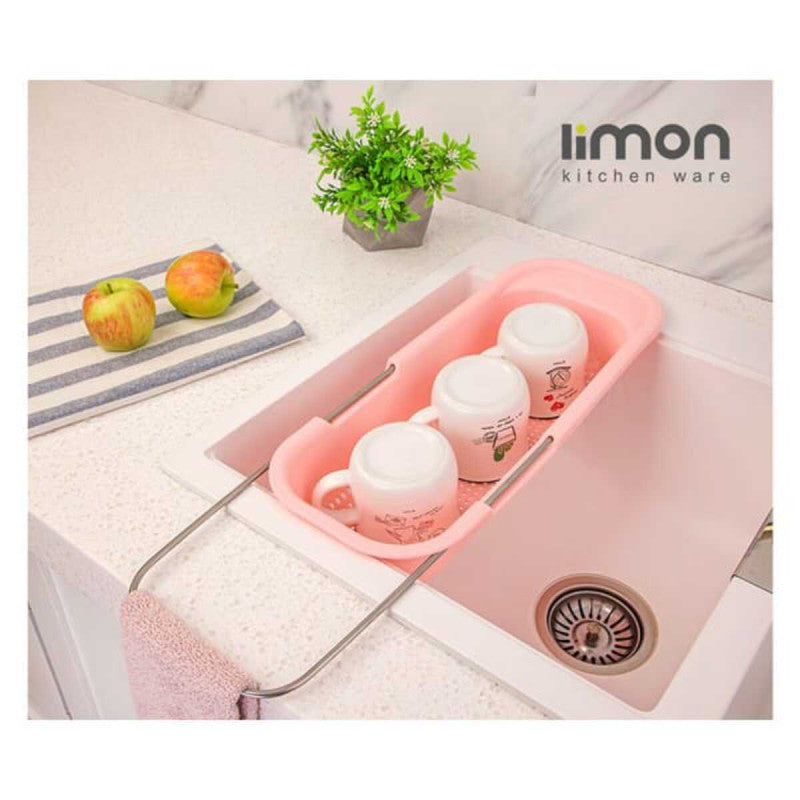 Limon Multipurpose Sink Drain Basket (1906) – Adjustable Kitchen Organizer | Adornia.pk