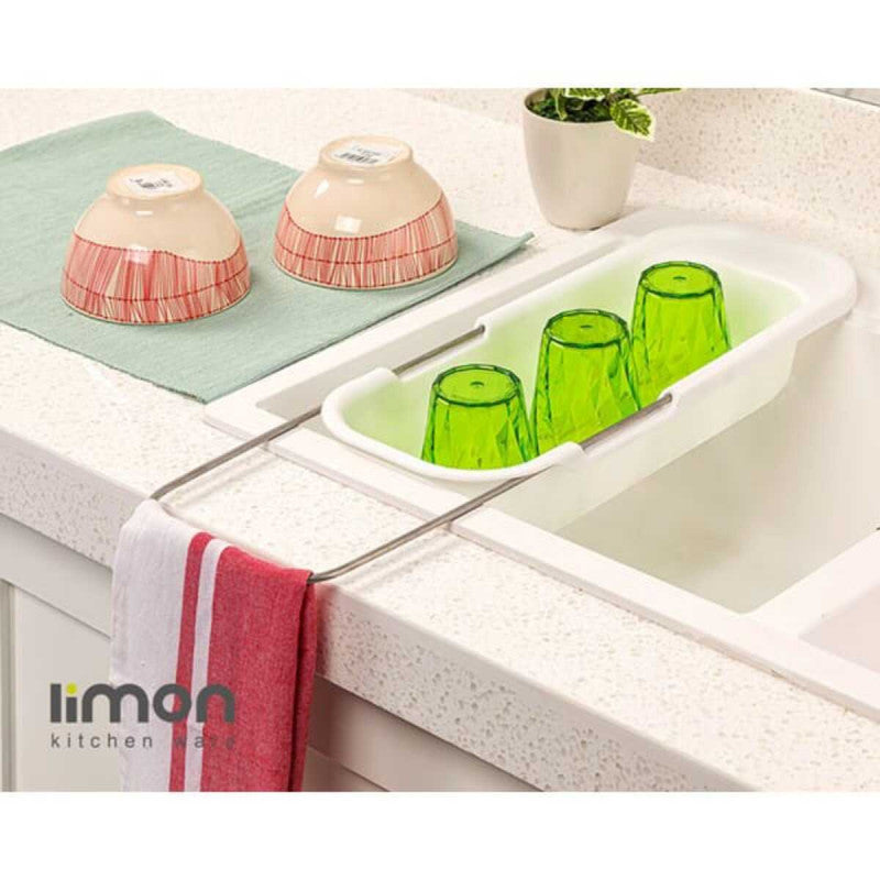 Limon Multipurpose Sink Drain Basket (1906) – Adjustable Kitchen Organizer | Adornia.pk