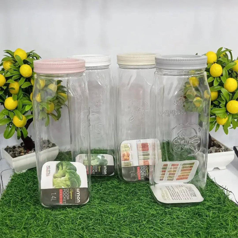 Limon Square Door Pocket Containers – Space-Saving Kitchen Storage Set | Adornia.pk