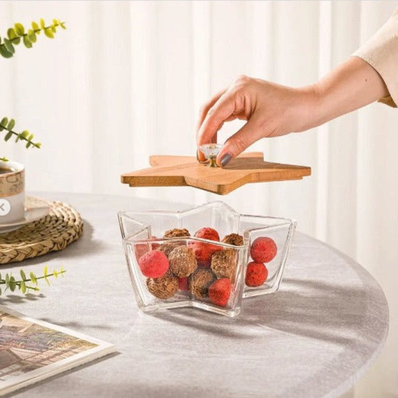 Limon StarryDelight Candy & Snack Box – Elegant Multi-Section Storage Box for Sweets & Dry Fruits | Adornia.pk