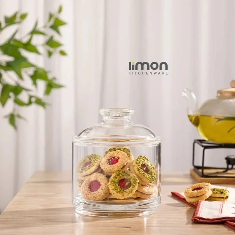 Limon CrystalView Multiuse Food & Snack Storage Container – Premium Clear Kitchen Organizer | Adornia.pk