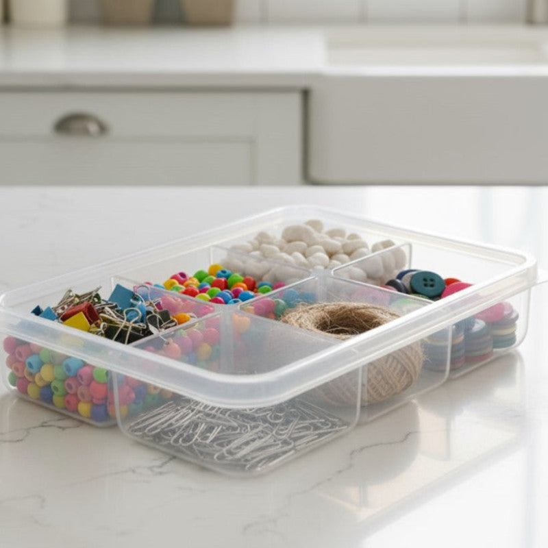 Sortify Multi-Purpose Rectangular Storage Box – Compact Organizer | Adornia.pk