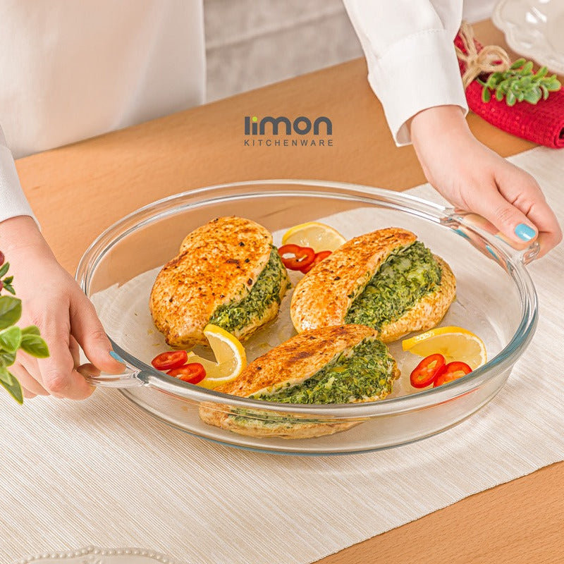 CrystalBake Ovenware Dish & Serving Tray (2235) by Limon