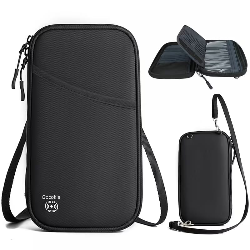 New Passport Travel Wallet Passport Holder Multi-Function Credit Card Package ID Document Multi-Card Storage Pack Clutch