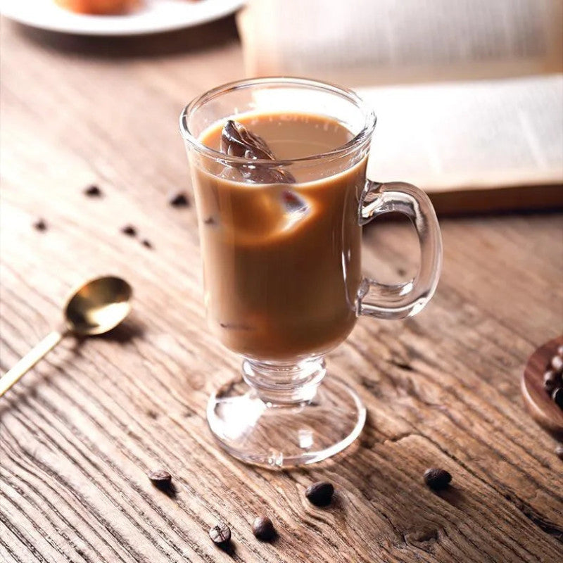 Glass Mugs with Handle