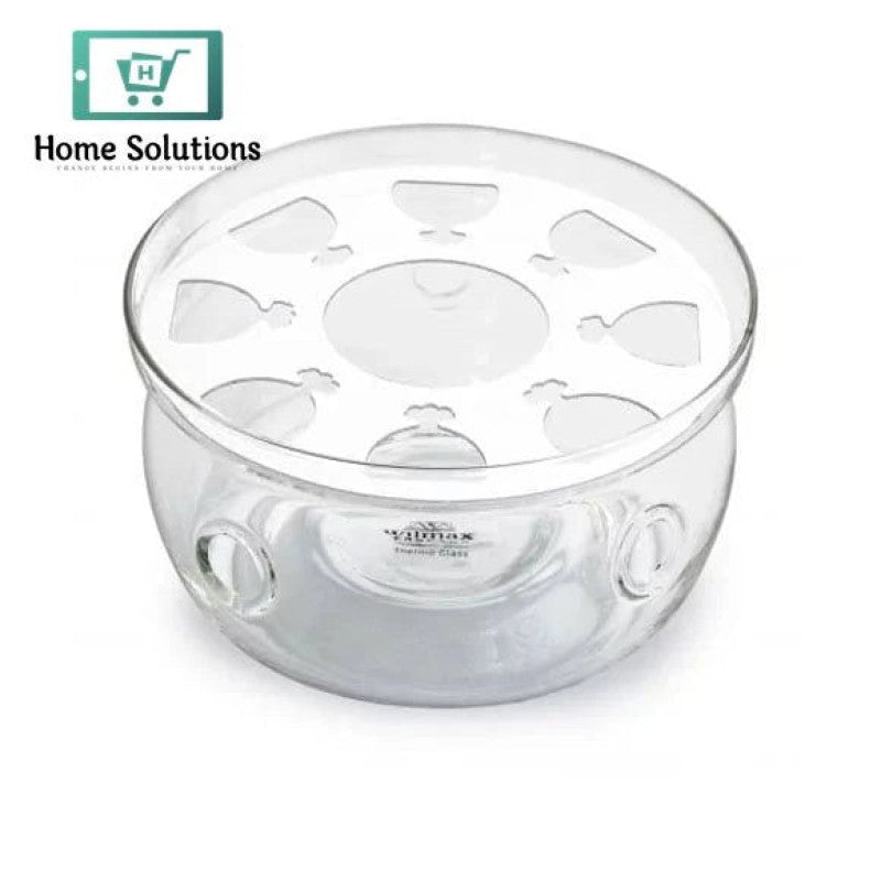 Wilmax Porcelain Warming Stand – 5×13 Inch