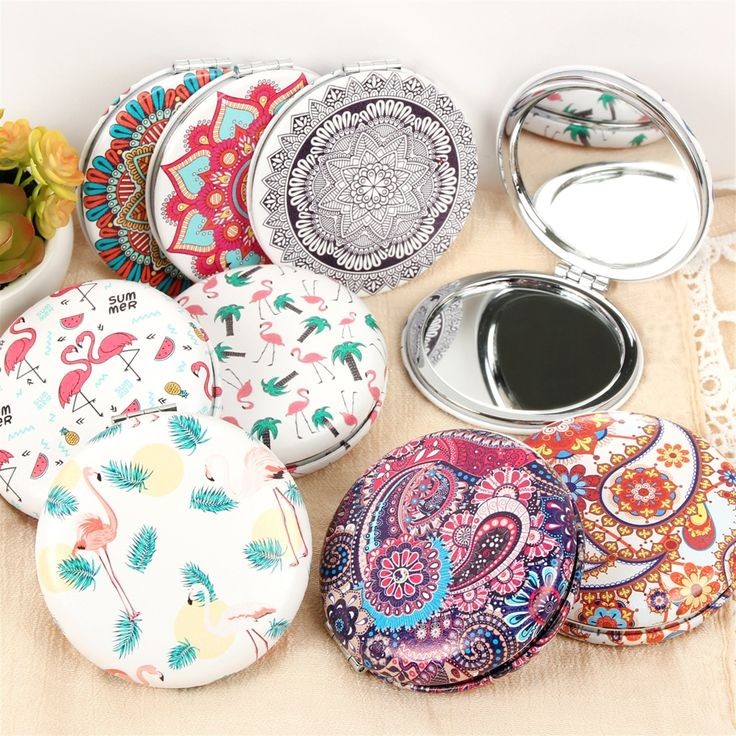 Foldable Vintage Pocket Mirror