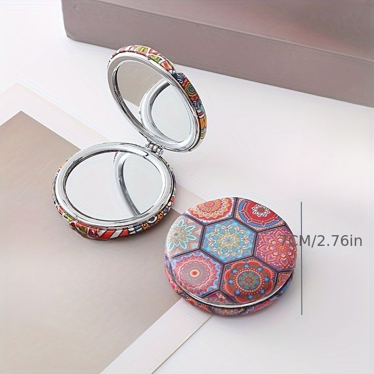 Foldable Vintage Pocket Mirror