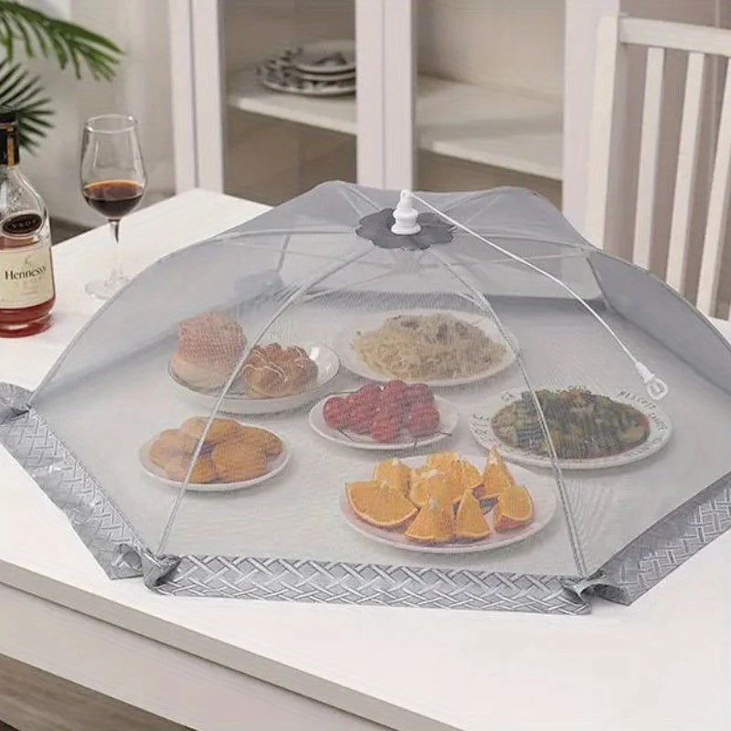 Net Food Cover, Foldable Vegetable Cover, Large Food Cover, Dust-proof Cover