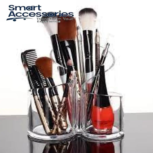 Acrylic Cosmetic Brush Holder