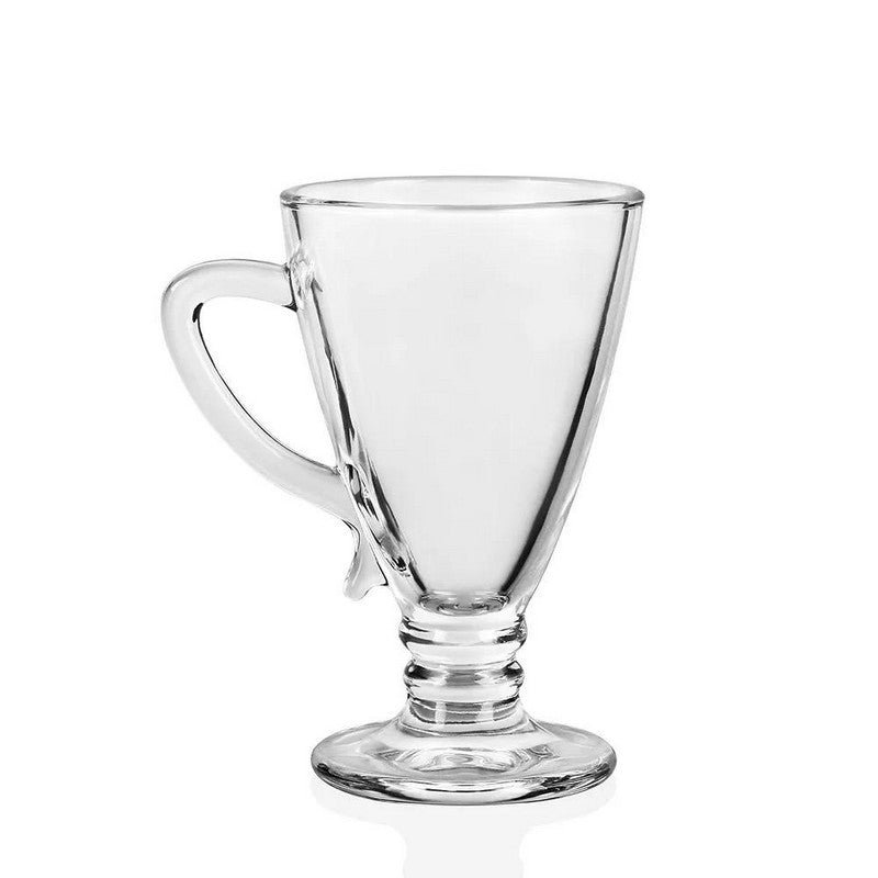 DELI-Glass Mug, 130 ml - Pack of 6