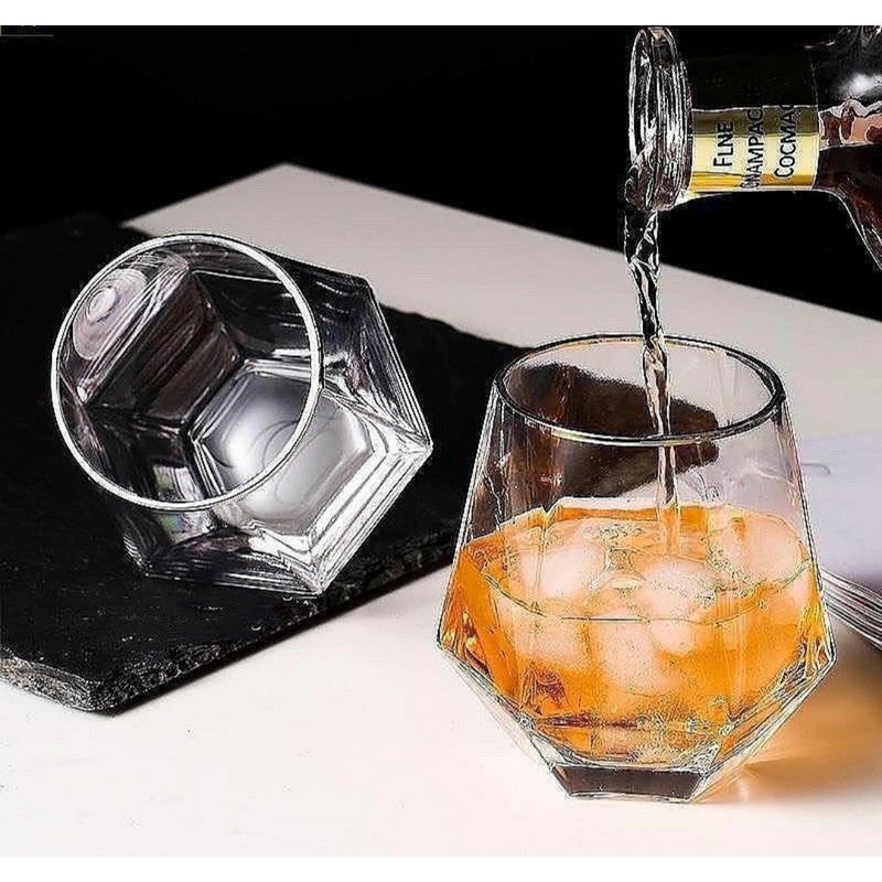 Luxurious Crystal Glass Set-6 Pcs