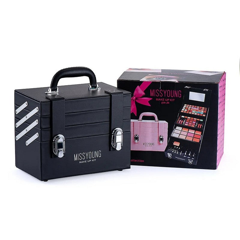 Beauty Box With Separate Partition (only Box Without Makeup)