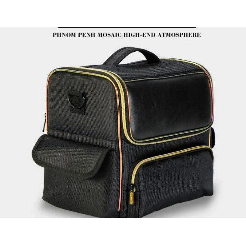 Large Capacity Women Travel Cosmetic Organizer Suitcase