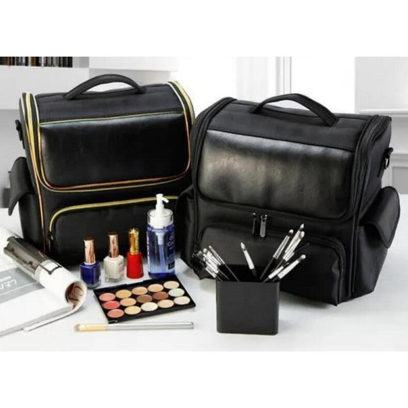 Large Capacity Women Travel Cosmetic Organizer Suitcase