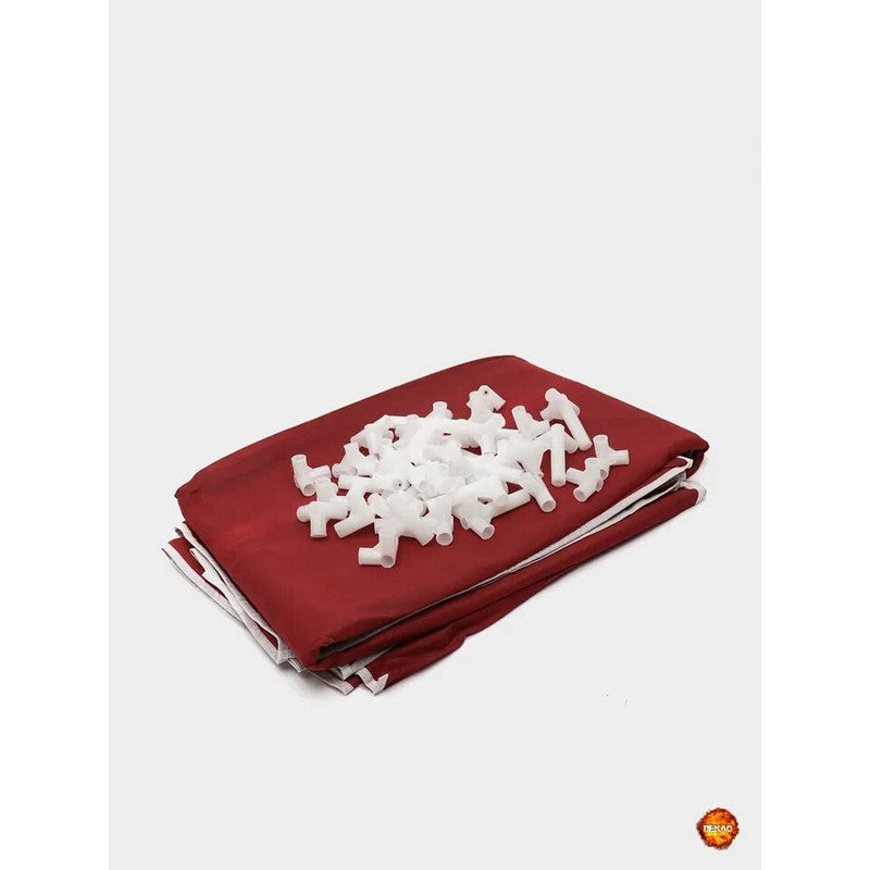 High Capacity 3 Door Folding Wardrobe Cupboard