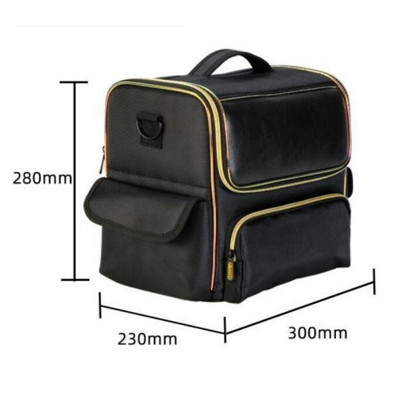 Large Capacity Women Travel Cosmetic Organizer Suitcase