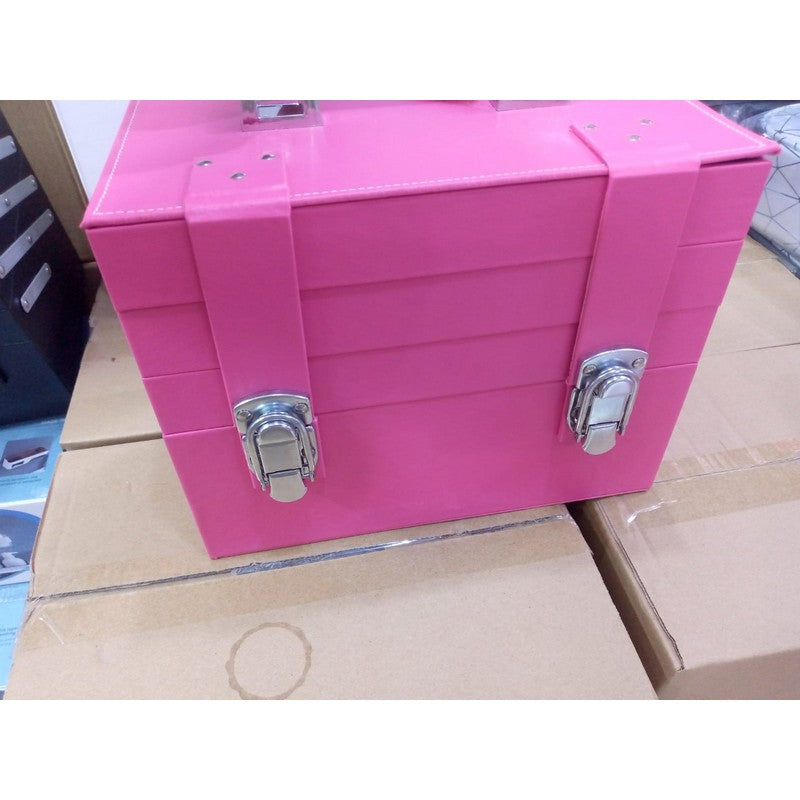 Beauty Box With Separate Partition (only Box Without Makeup)