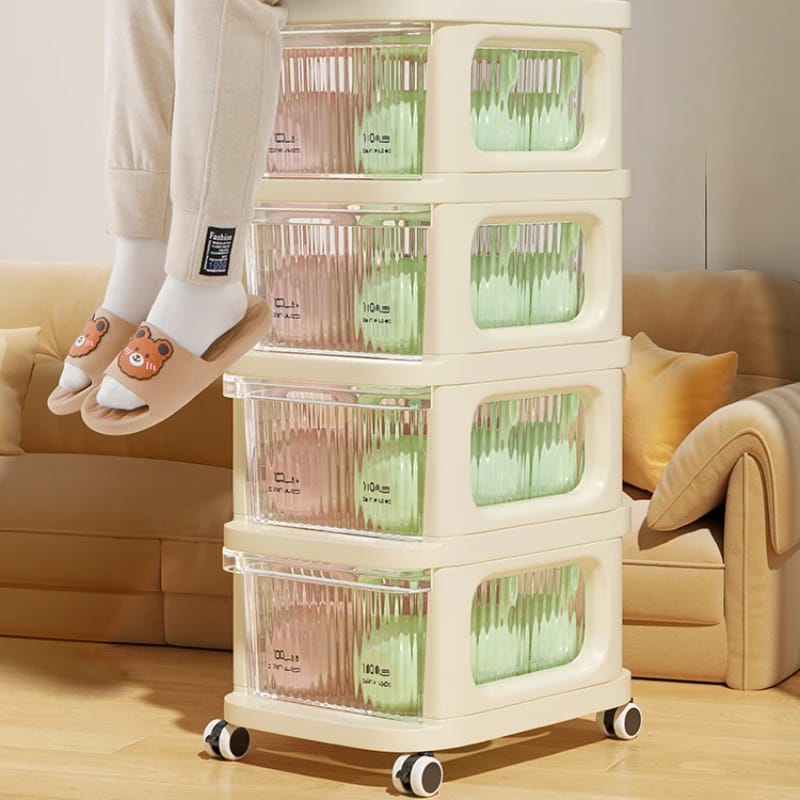 MYK Deals Multi-Layer Organizer Trolley – Portable Storage Cart