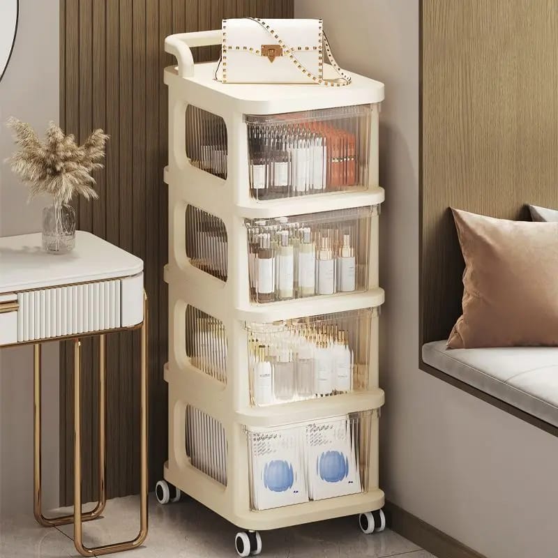 MYK Deals Multi-Layer Organizer Trolley – Portable Storage Cart