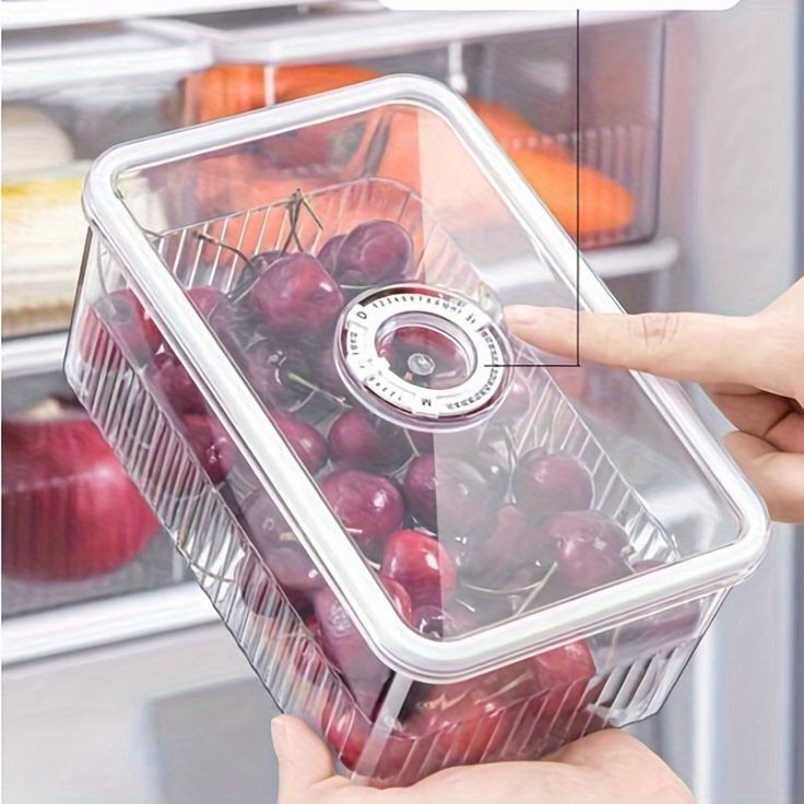 Acrylic Airtight Fridge Storage Box