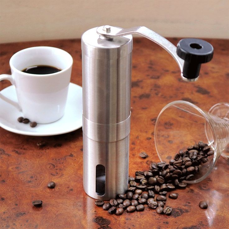 Manual Stainless Steel Coffee Grinder