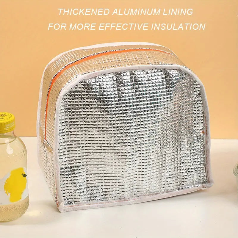 3D Thermal Lunch Bag, Cartoon Bento Bag, Large Capacity Lunch Bag with Foil Insulation, Handheld Insulated Lunch Box Bag, Children Cute Lunch Box Bag, 3D Printed Lunch Bag, Waterproof Oxford Lunch Box Bag