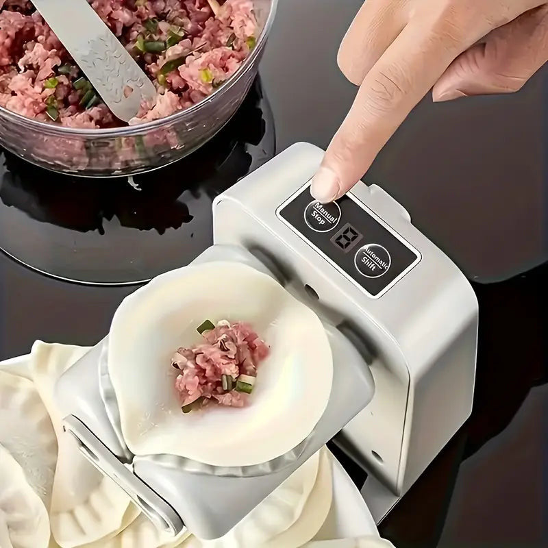Rechargeable Electric Dumpling Maker – USB-Powered Automatic Dumpling & Pastry Machine | Adornia.pk