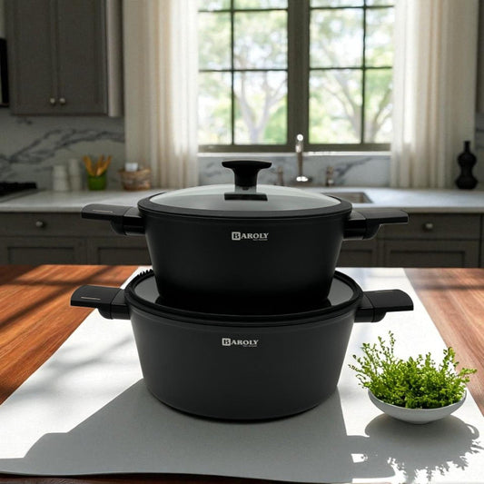 Baroly Multi-Purpose Casserole – Non-Stick, Dishwasher Safe, Lid Included