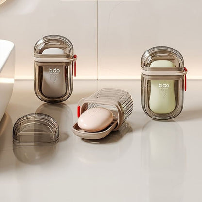 صندوق صابون سفر خفيف فاخر