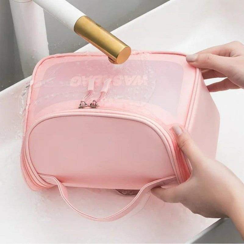 Travel Toiletry Clear Transparent Bag Organizer