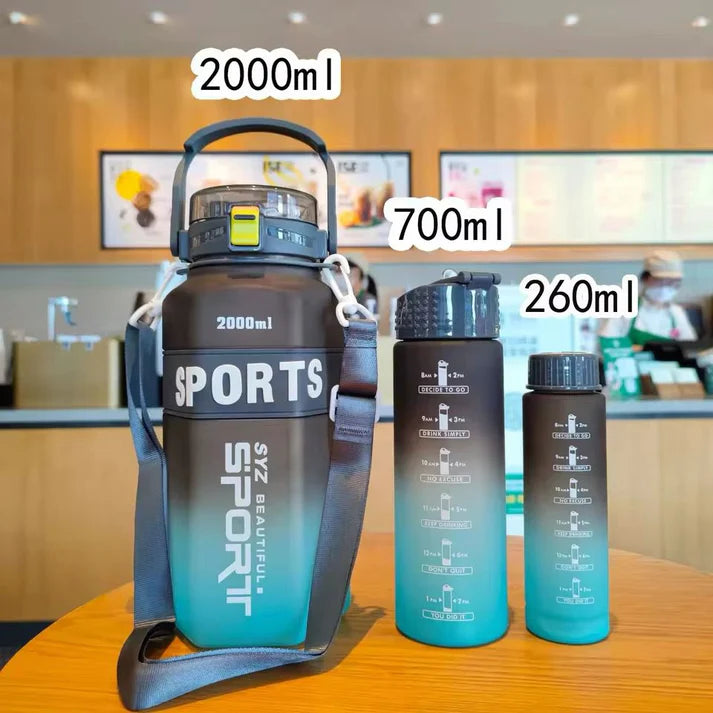 Sports Water Bottle-3 Piece Set