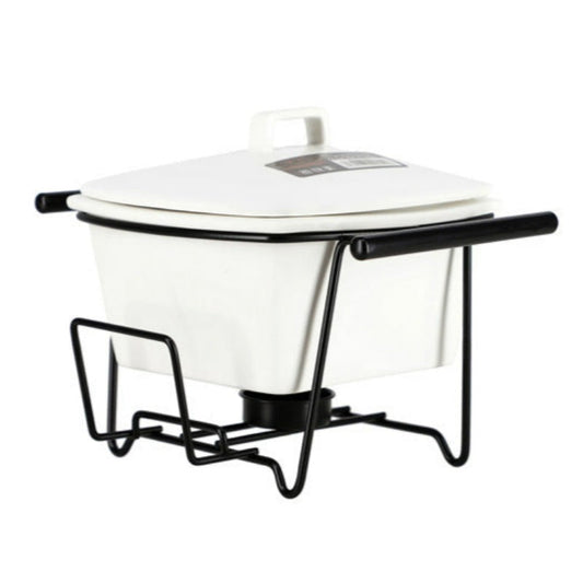 Casserole With Iron Stand 6.75