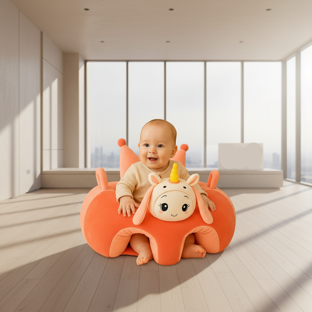 Premium Baby Support Sofa Seater – Unicorn Edition