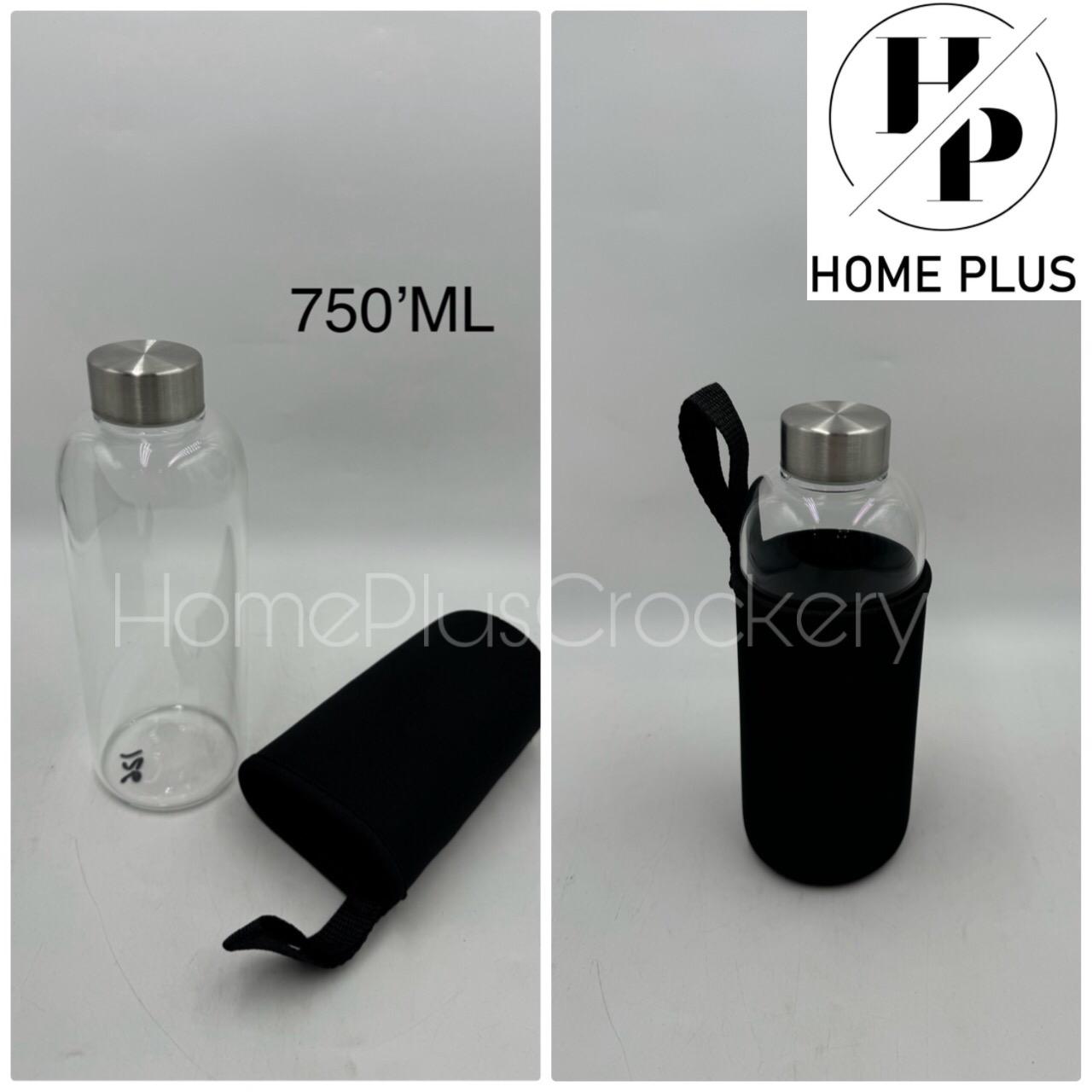 Glass Bottle with Cover