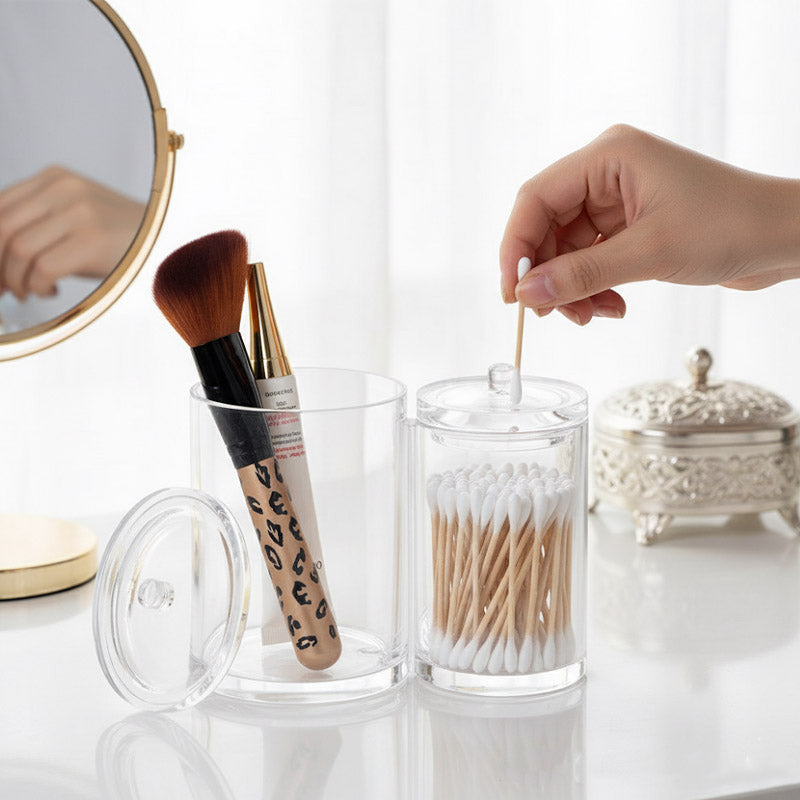 MultiPurpose Acrylic Cotton Swab Holder