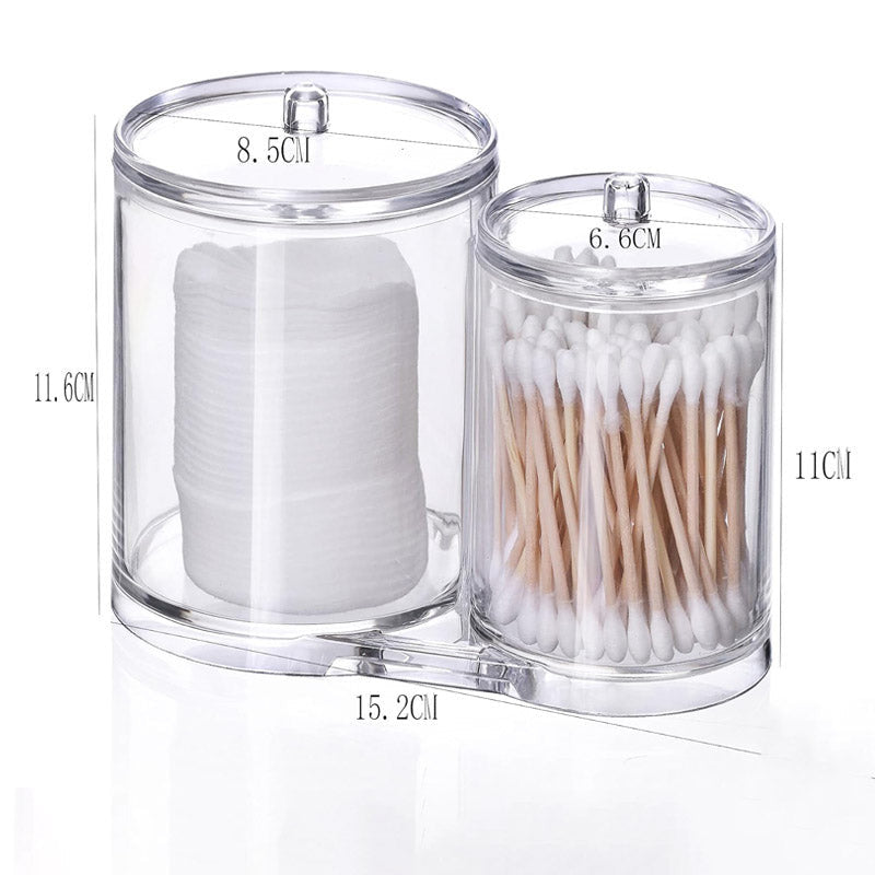 MultiPurpose Acrylic Cotton Swab Holder