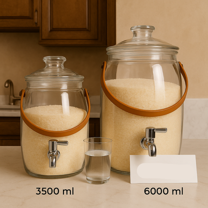 Acrylic Beverage Cooler – Pack of 2 Durable Dispensers