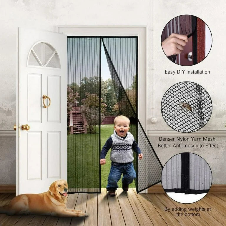 Hands Free Magnetic Screen Door