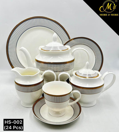 24 Pcs Tea Set