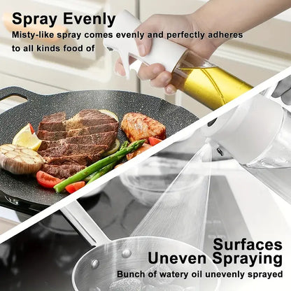 زجاجة بخاخ صلصة سعة 600 مل، بخاخ زيت الزيتون لمطبخ الشواء