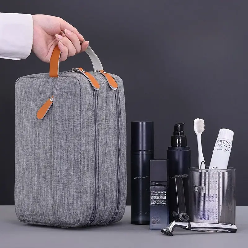Dual Pocket Travel Toiletry Bag