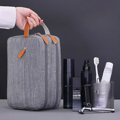 Dual Pocket Travel Toiletry Bag
