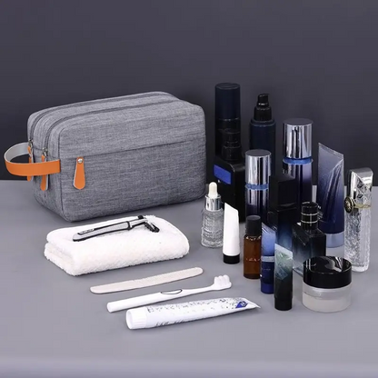 Dual Pocket Travel Toiletry Bag