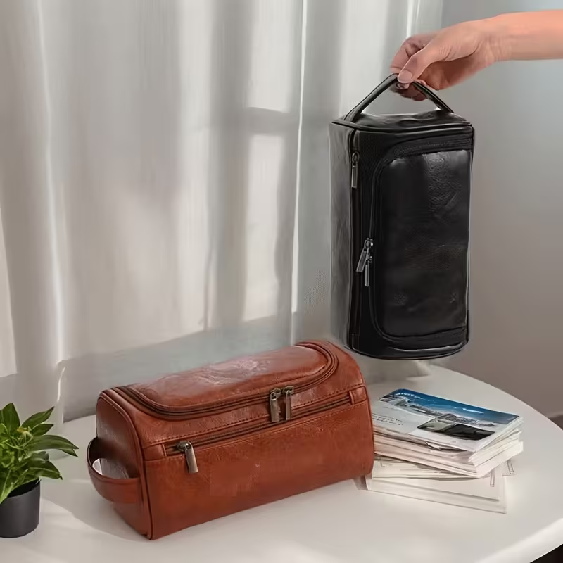 Toiletry Bag Large Capacity Lightweight Foldable Design