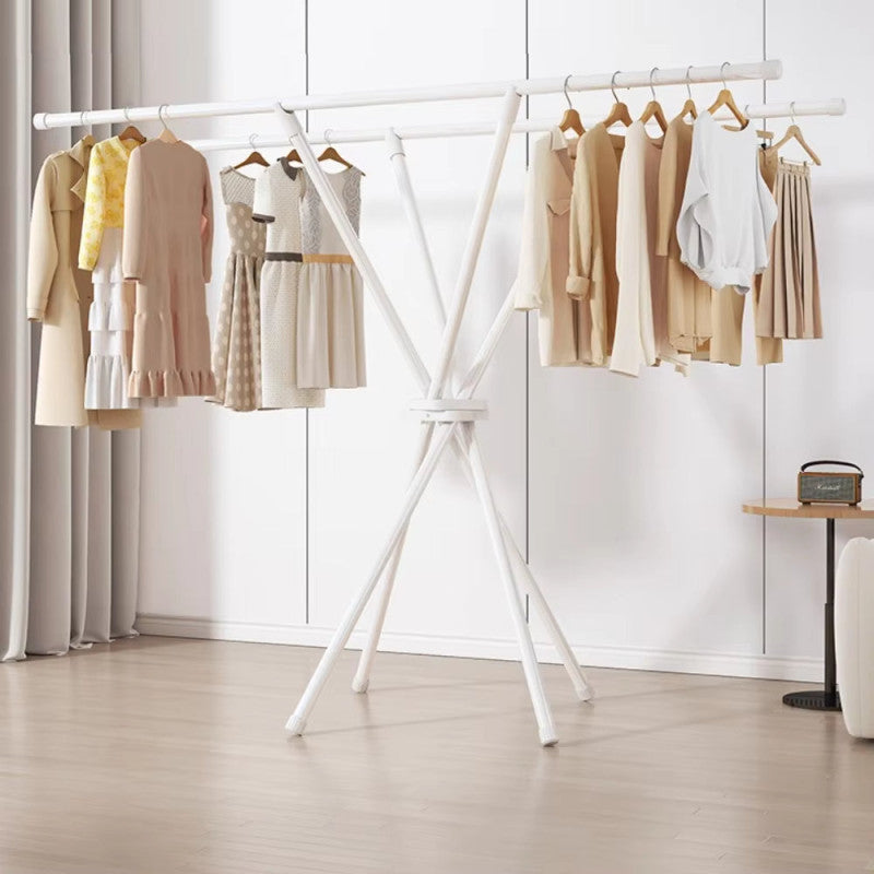 X-Type Drying Hanger - Foldable Portable Clothes Drying Rack
